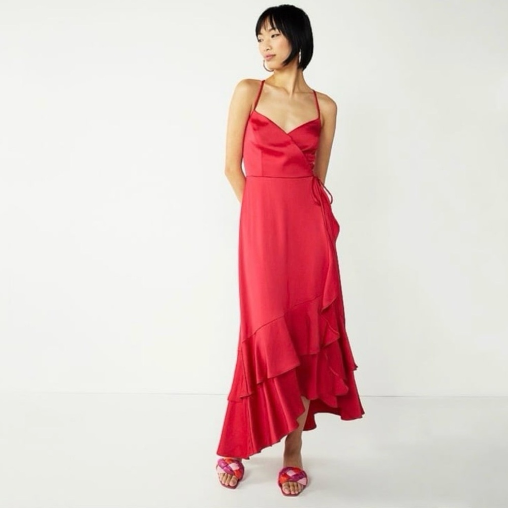 Nine West Faux wrap dress